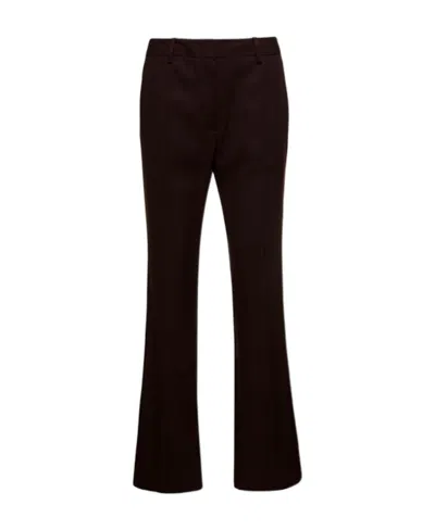 Low Classic Logo Horn Casual Pants In Black