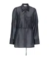 Low Classic Back-strap Shirt In Black