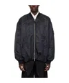 Low Classic Long-sleeved Cotton Suit With Standing Collar In Black