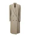 Low Classic Long-sleeved Coat In Brown