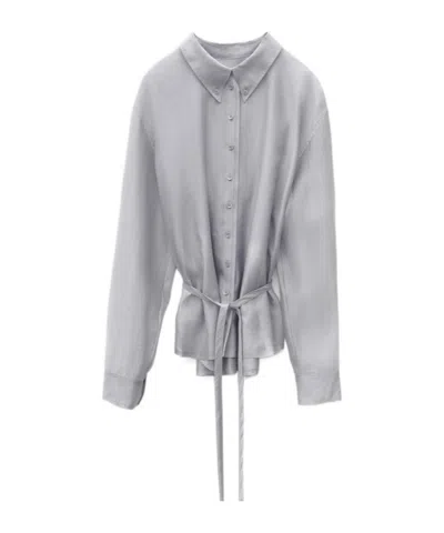 Low Classic Long-sleeved Shirt In Gray