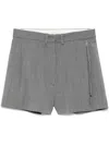 Low Classic Low-rise Shorts In Grau