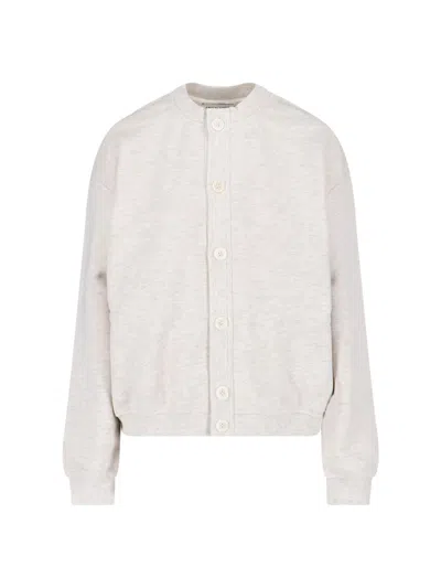 Low Classic Low-profile Classic Cotton Sweater In Grey