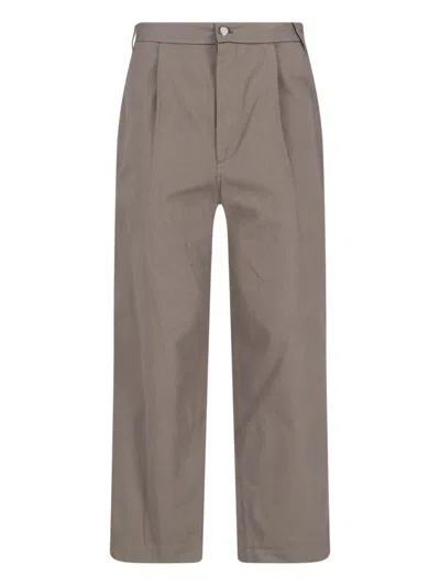 Low Classic Low-rise Classic Cotton Trousers In Sand