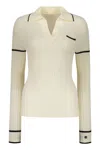 Low Classic Merino Wool Sweater In Ivory