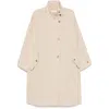 Low Classic Raglan-sleeve Trench Coat