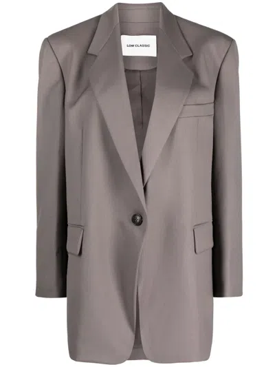 LOW CLASSIC NOTCHED-LAPEL SINGLE-BREASTED JACKET