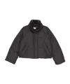 Low Classic High-neck Puffer Jacket In Black