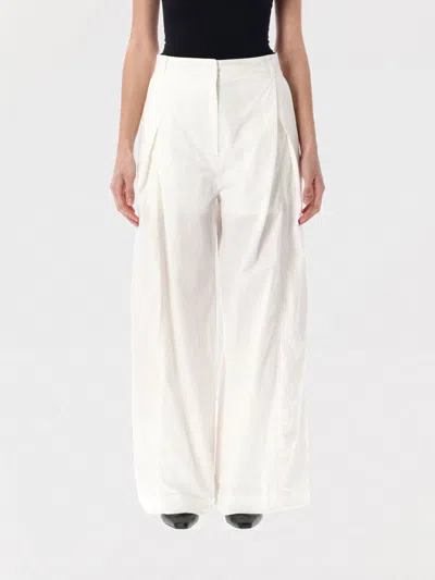 LOW CLASSIC PANTS LOW CLASSIC WOMAN COLOR WHITE,G96396001