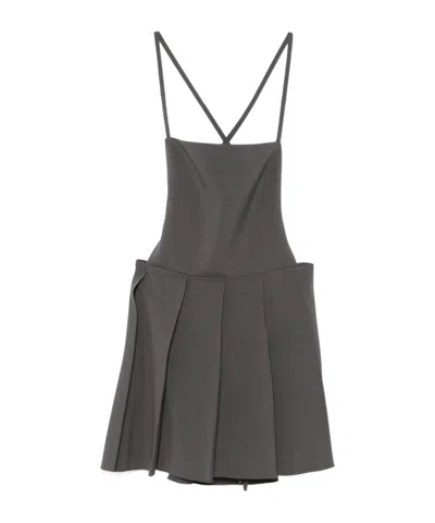LOW CLASSIC PLEATED MINI DRESS