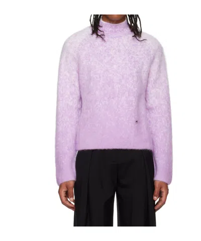 Low Classic Purple Gradient Sweater