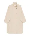 Low Classic Raglan-sleeve Trench Coat In Nude