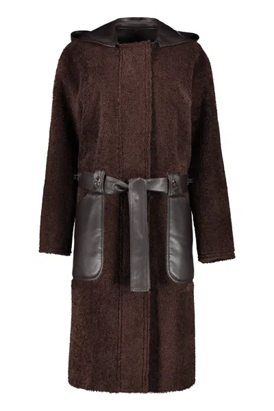 Low Classic Reversible Coat In Brown