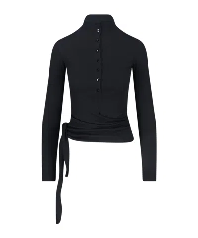 LOW CLASSIC RIBBON BLOUSE