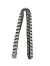 Low Classic Thin Scarf In Black