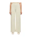 Low Classic See-through Knitted Casual Pants In Nude