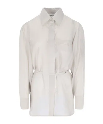 LOW CLASSIC LOW CLASSIC BELTED LONG SLEEVE SHIRT