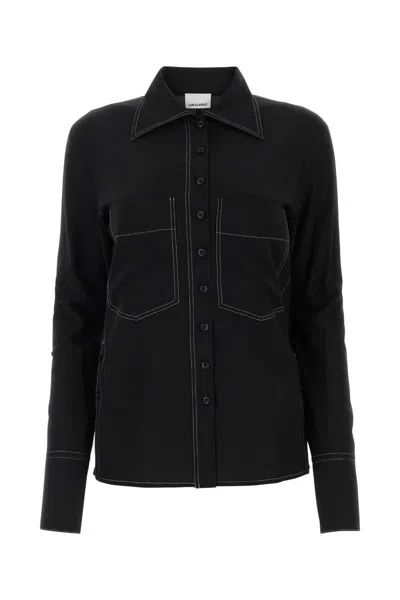 Low Classic Black Pocket Shirt In Black  