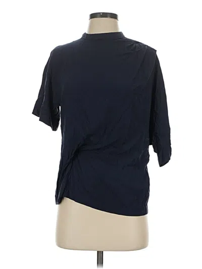 Pre-owned Low Classic Short Sleeve Turtleneck In Blue