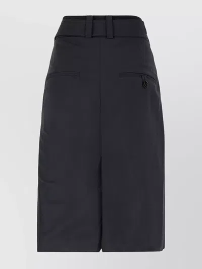 Low Classic Shorts With Back Pockets And Belt Loops In Gray