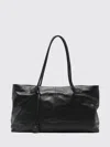 Low Classic Shoulder Bag  Woman Color Black In Black