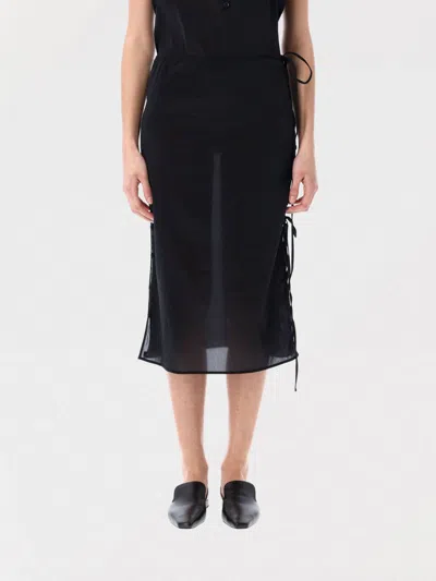 LOW CLASSIC SKIRT LOW CLASSIC WOMAN COLOR BLACK,G96400002
