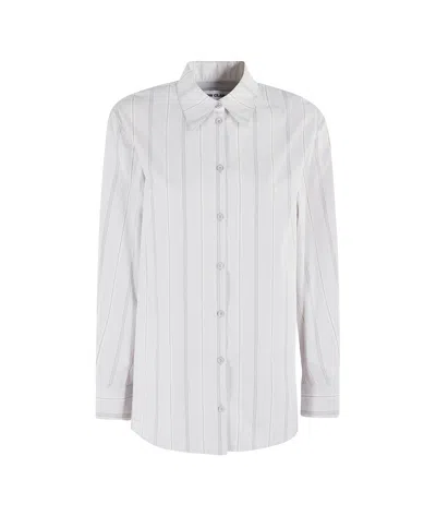 LOW CLASSIC LOW CLASSIC STRIPED BUTTON-DOWN SHIRT