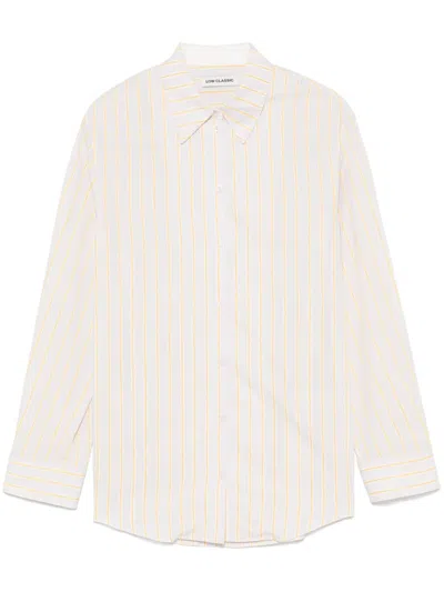 Low Classic Striped Shirt In Pink