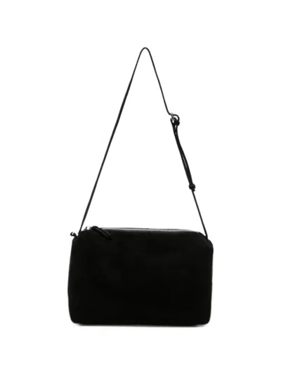 Low Classic Suede Shoulder Bag In Pattern