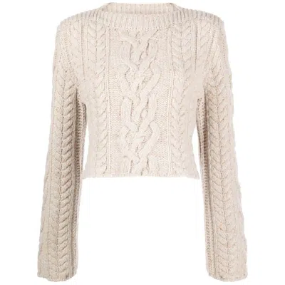 Low Classic Chunky-knit Wool Blend Jumper In Neutrals