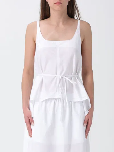 Low Classic Top Woman  In White