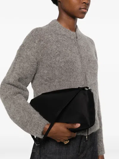 Low Classic Top-zip Shoulder Bag In Pink