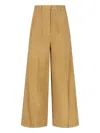 Low Classic Wool And Alpaca Blend Trousers In Neutral
