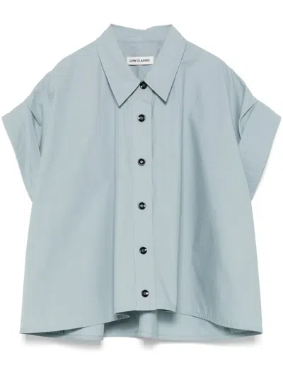 Low Classic Turn-up Cuff Shirt In Blue