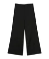 Low Classic Wide Wool Trouser Clothing In Black