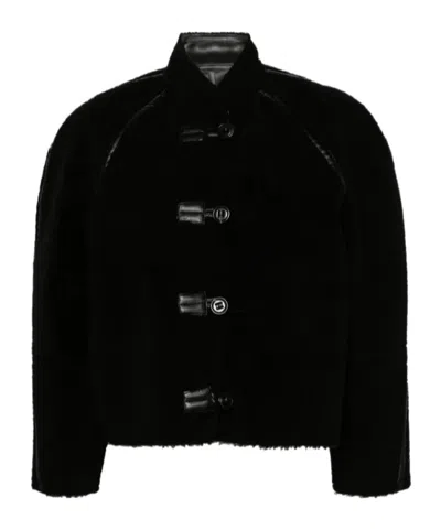 Low Classic Wearing Fur On Both Sides In Black