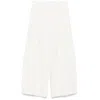 Low Classic Wide-leg Trousers