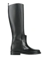 Low Classic Woman Boot Black Size 8 Cow Leather In Black