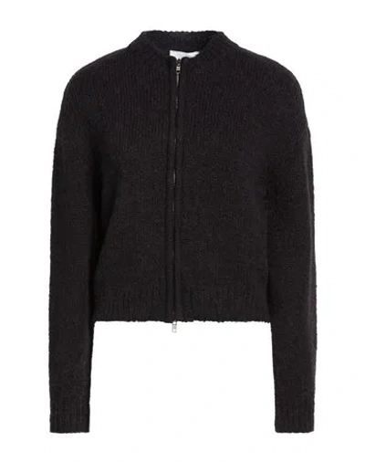 Low Classic Woman Cardigan Black Size S Alpaca Wool, Acrylic, Nylon, Polyurethane