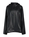 Low Classic Woman Jacket Black Size L Polyurethane In Black