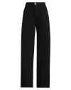 Low Classic Woman Jeans Black Size M Cotton