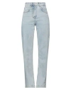 Low Classic Woman Jeans Blue Size L Cotton In Blue