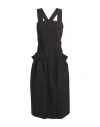 Low Classic Woman Midi Dress Black Size M Cotton In Black