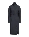 Low Classic Woman Midi Dress Midnight Blue Size L Cotton In Blue