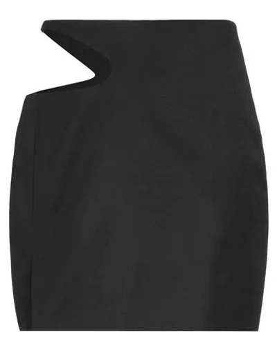 Low Classic Woman Mini Skirt Black Size M Wool