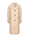 Low Classic Woman Overcoat & Trench Coat Beige Size M Polyester, Cotton