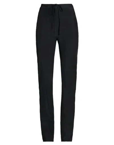 Low Classic Woman Pants Black Size L Viscose In Blue