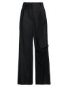 Low Classic Woman Pants Black Size M Polyester, Polyurethane In Black