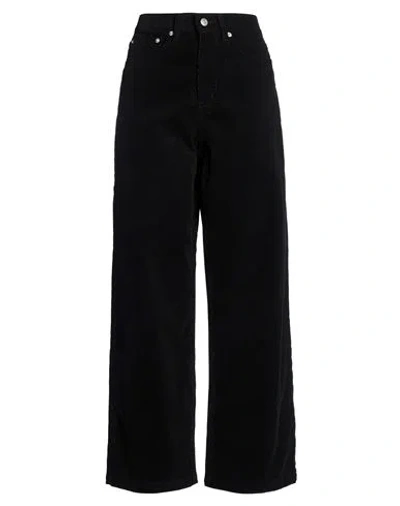 Low Classic Woman Pants Black Size S Cotton