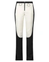 Low Classic Woman Pants Cream Size M Polyester In White